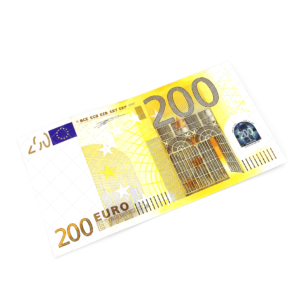200 Euro bills