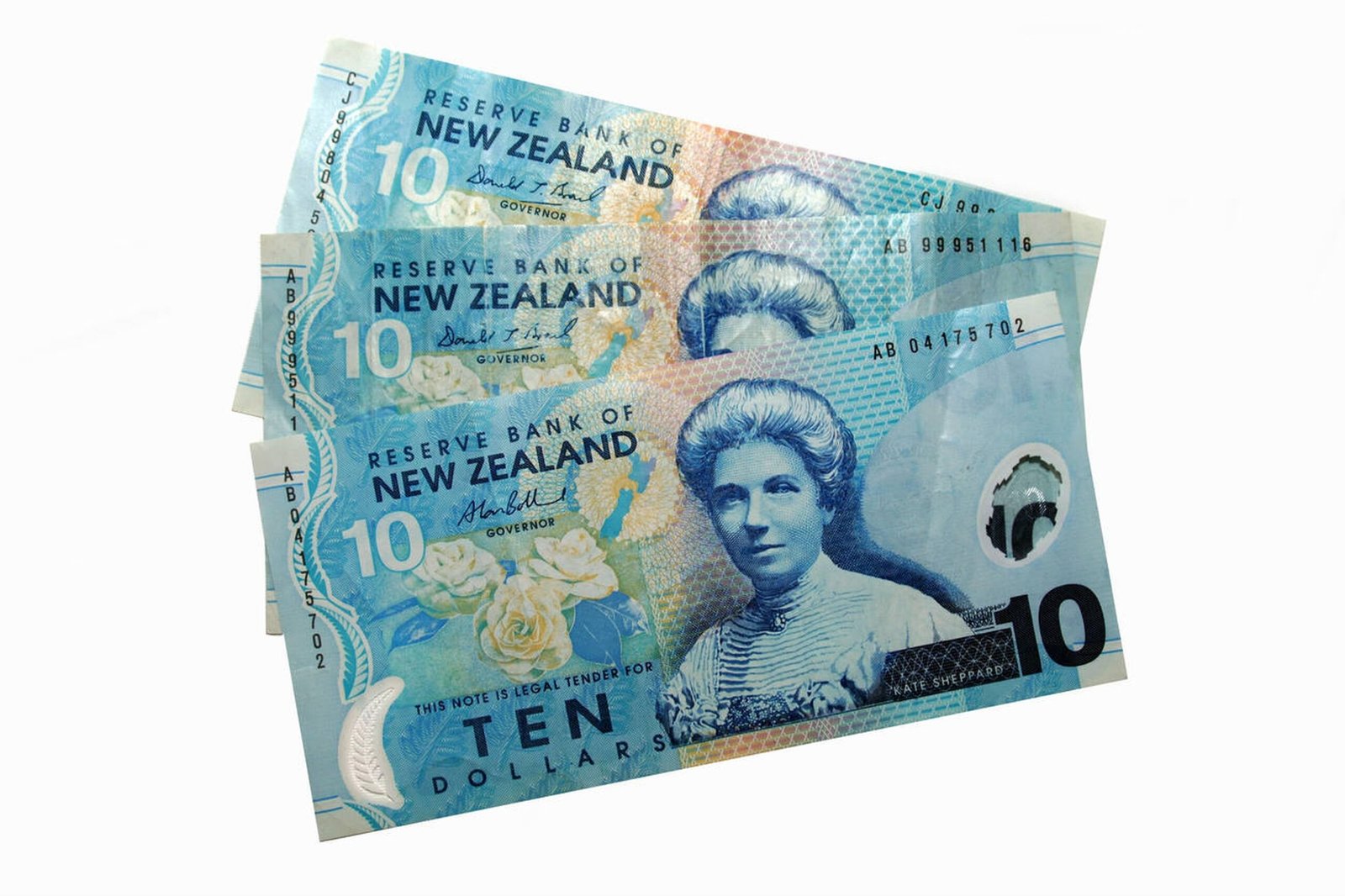 10 New Zealand dollar bills - Image 3