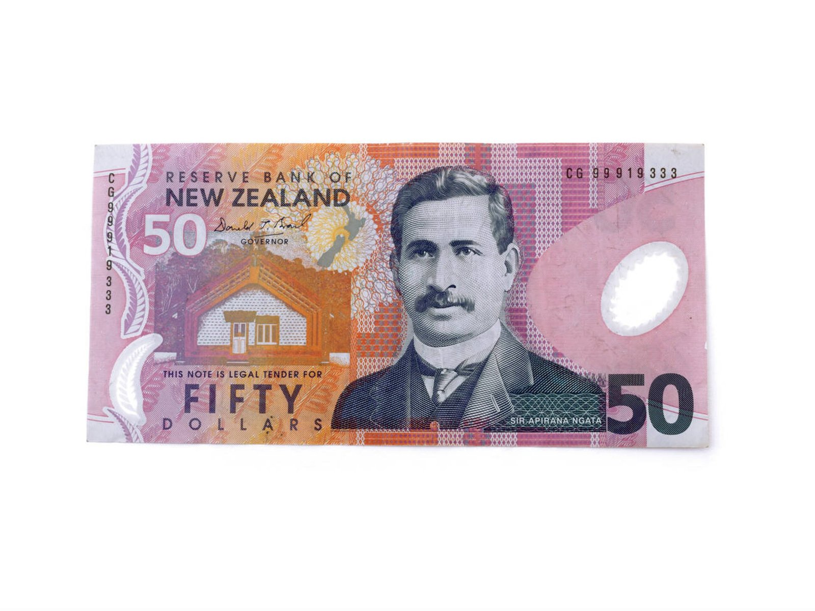 50 New zealand dollar bills