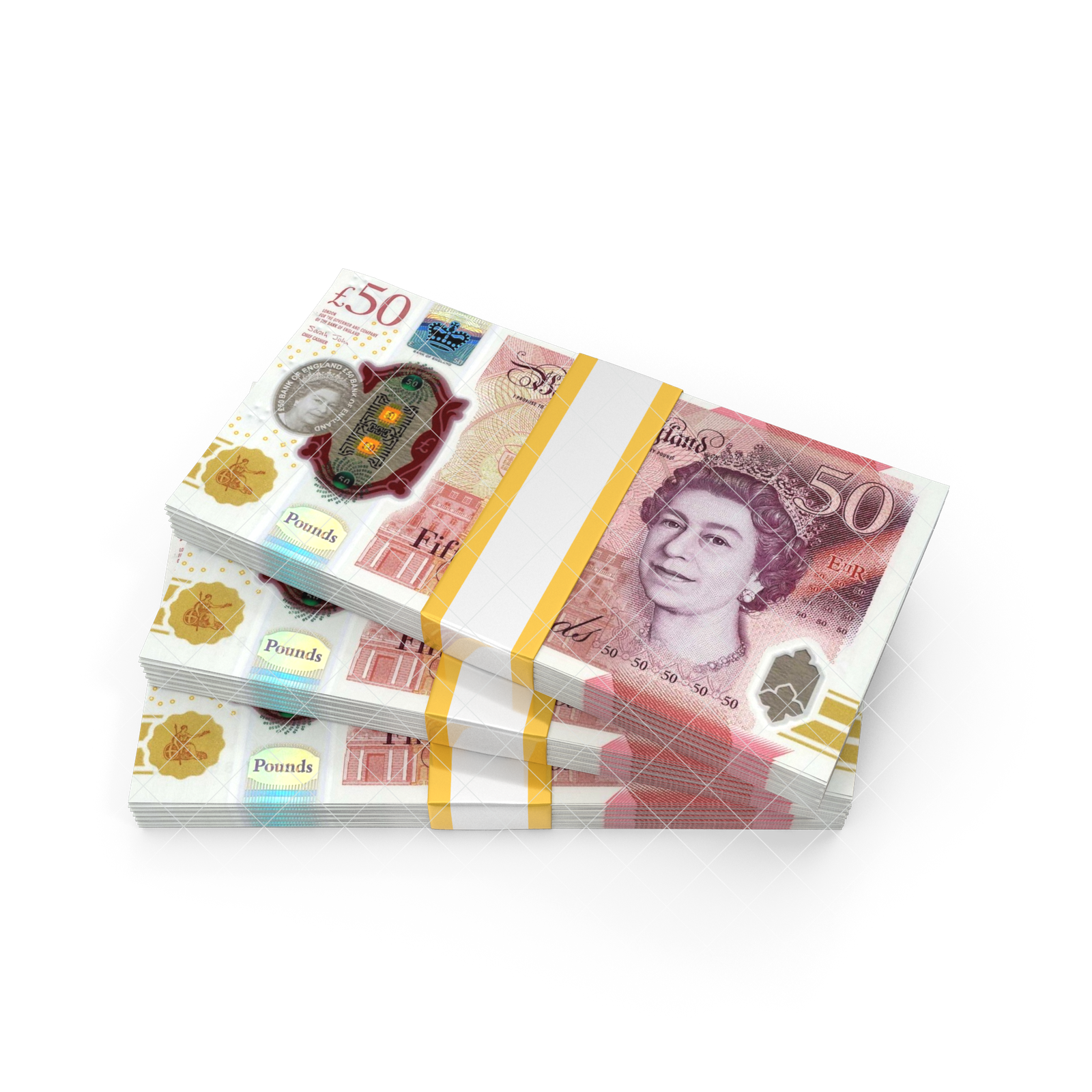 50 Pounds Sterling bills - Image 3