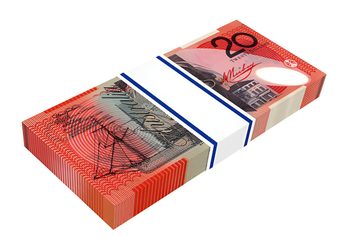20 Australian dollar bills