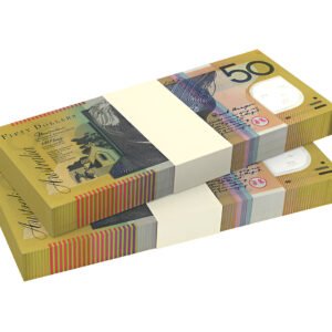 50 Australian dollar bills